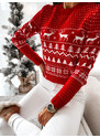 Fashionweek Dámský vánoční svetr Nb7703