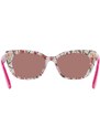 Dětské sluneční brýle Dolce & Gabbana fialová barva, 0DX4427