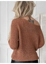 Fashionweek Dámský sexy svetr s netopýřím rukávem NB7972
