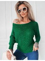 Fashionweek Dámský sexy svetr s netopýřím rukávem NB7972