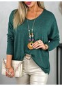 Fashionweek Dámská tunika svetrová halenka s přívěskem It-Asteria