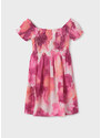 Dívčí šaty Mayoral 6953 růžové