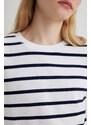 DEFACTO Regular Fit Striped Long Sleeve T-Shirt