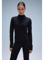 DeFactoFit Slim Fit High Collar Long Sleeve T-Shirt