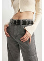 DEFACTO Woman Faux Leather Classic Belt