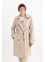 DEFACTO Waterproof Regular Fit Trenchcoat