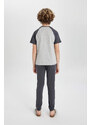 DEFACTO Boy Printed 2 Piece Pajama Set