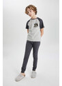 DEFACTO Boy Printed 2 Piece Pajama Set