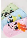 DEFACTO Girl PowerPuff Girls Licensed 3 piece Short Socks