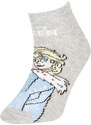 DEFACTO Girl Frozen Licensed 3 piece Short Socks