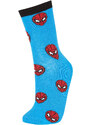 DEFACTO Boy Marvel Spiderman 2 Piece Cotton Long Socks