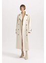 DEFACTO Waterproof Regular Fit Trench Coat