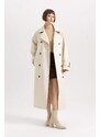 DEFACTO Waterproof Regular Fit Trench Coat