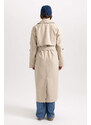 DEFACTO Waterproof Relax Fit Trench Coat