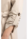 DEFACTO Waterproof Relax Fit Trench Coat