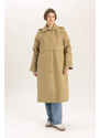 DEFACTO Relax Fit Hooded Trench Coat