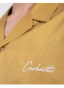 Carhartt WIP S/S Delray Shirt Bourbon/Wax