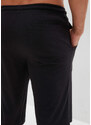 bonprix Capri pyžamové kalhoty, organická bavlna Černá