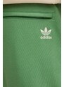 Bavlněné tepláky adidas Originals zelená barva, IR9328