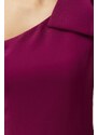 Trendyol Damson Bow Detailed Woven Elegant Evening Dress