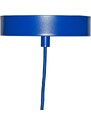 Modré kovové závěsné LED světlo Hübsch Stage