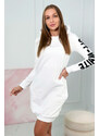 Fashionweek Sportovní šaty s kapucí OFF WHITE K62072