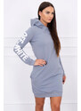 Fashionweek Sportovní šaty s kapucí OFF WHITE K62072