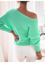 Fashionweek Dámský sexy svetr s netopýřím rukávem NB9772