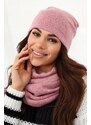 Fashionweek Dámská Souprava teplý pohodlný dámský set dámská čepice a šála cashmere touch Z-K6