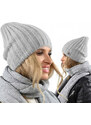 Fashionweek Dámská módní teplá čepice s alpaky prémiové kvality Alpaka touch AL-AL