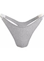 Dámské kalhotky HIGH LEG THONG (EXT SIZES) UW0UW05152P08 - Tommy Hilfiger