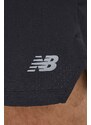 Tréninkové šortky New Balance MS41283BK černá barva, MS41283BK