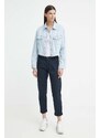 Džínová bunda Levi's dámská, přechodná, oversize