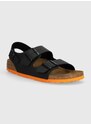 Dětské sandály Birkenstock Milano Kids BF černá barva