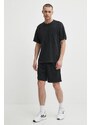Bavlněné šortky adidas černá barva, IN3164