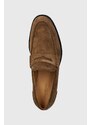 Semišové mokasíny Vagabond Shoemakers MARIO pánské, hnědá barva, 4961-040-19