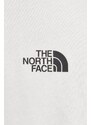 Bavlněné tričko The North Face béžová barva, s potiskem, NF0A880RQLI1