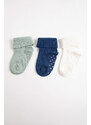 DEFACTO Baby Boy 3 piece Long sock