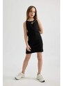 DEFACTO Regular Fit Camisole Knitted Dress