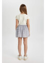 DEFACTO Girl Regular Fit Knitted Skirt