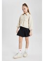 DEFACTO Girl Cotton Regular Fit Skirt