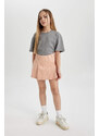 DEFACTO Girl Gabardine Regular Fit Skirt