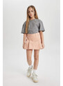 DEFACTO Girl Gabardine Regular Fit Skirt