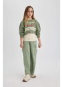 DEFACTO Girl Wide Leg Cargo Sweatpants