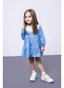 DEFACTO Baby Girl Long Sleeve Jean Dress