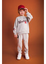 DEFACTO Baby Boy Slogan Printed Sweatpants