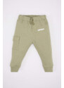 DEFACTO Baby Boy Slogan Printed Sweatpants