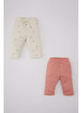 DEFACTO Baby Girl Rainbow Printed 2 Piece Sweatpants