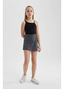 DEFACTO Girl Regular Fit Knitted Skirt