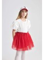 DEFACTO Girl Regular Fit Knitted Skirt